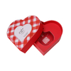 Caja de regalo de embalaje de perfume de boutique de corazón rojo